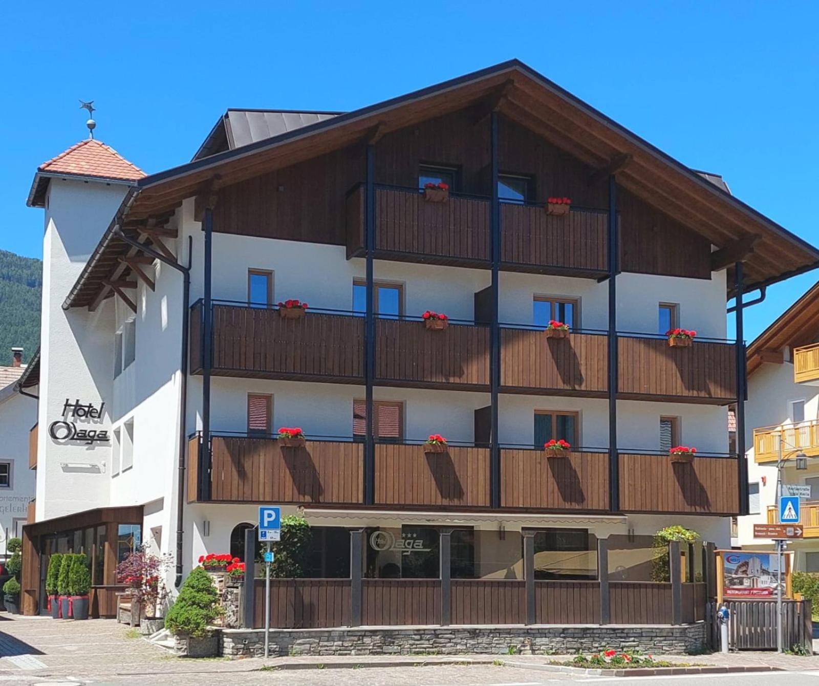 Hotel Olaga Niederolang Exterior foto